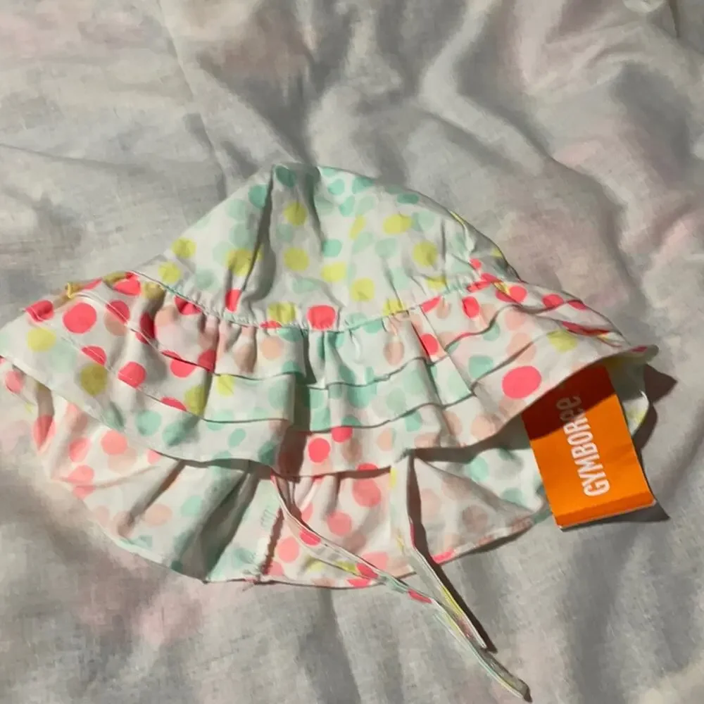 Gymboree sun hat 2-3t NWT chine strap